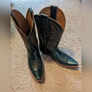 💚💚Ariat Emerald Green Cowgirl Bots